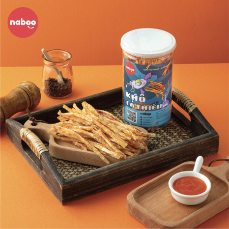 Khô cá thiều que 200g Naboo đồ ăn vặt Hà Nội vừa ngon và rẻ